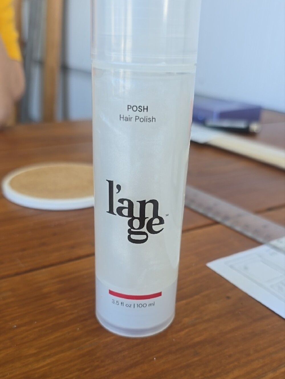 Lange Clear Hair Styling Balm Bottle - Picture 2 of 3